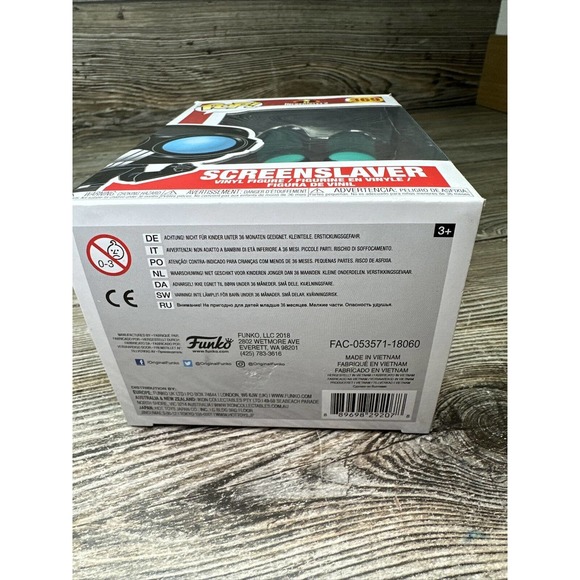 Funko POP! Disney - The Incredibles 2‎ Vinyl Figure - SCREENSLAVER - New in Box - Picture 5 of 5